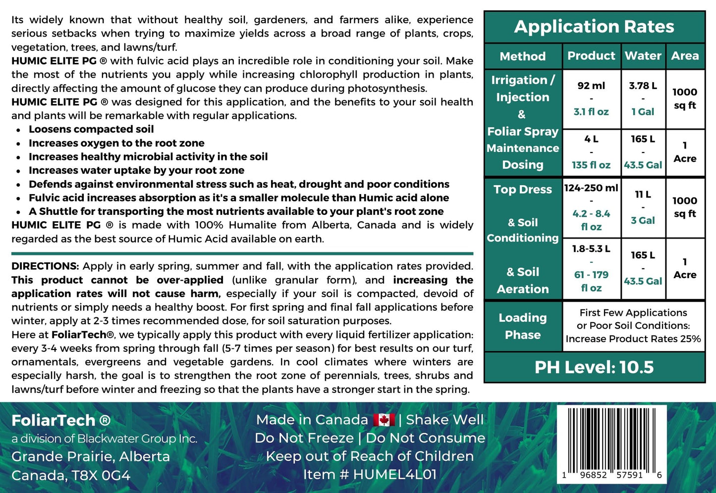 HUMIC ELITE PG® - Humic Acid