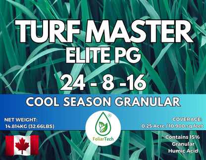 TURF MASTER ELITE PG - COOL SEASON GRANULAR FERTILIZER