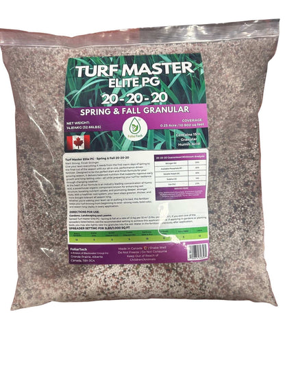 TURF MASTER ELITE PG - SPRING & FALL GRANULAR FERTILIZER