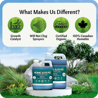 Lawn Growth & Vitality By Foliar Tech's Humic and Fulvic Acid